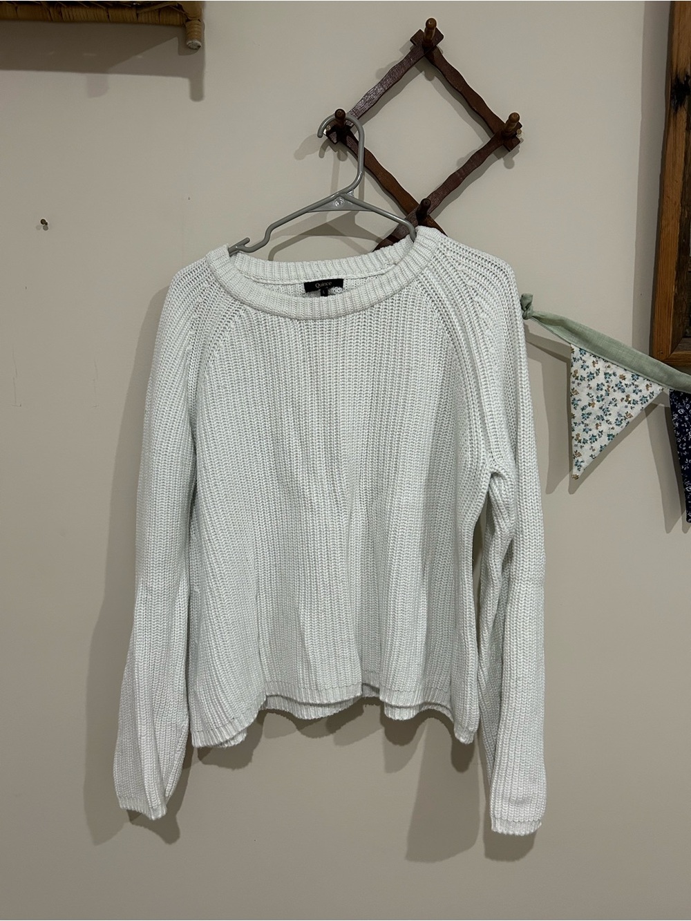 Quince fisherman crewneck sweater